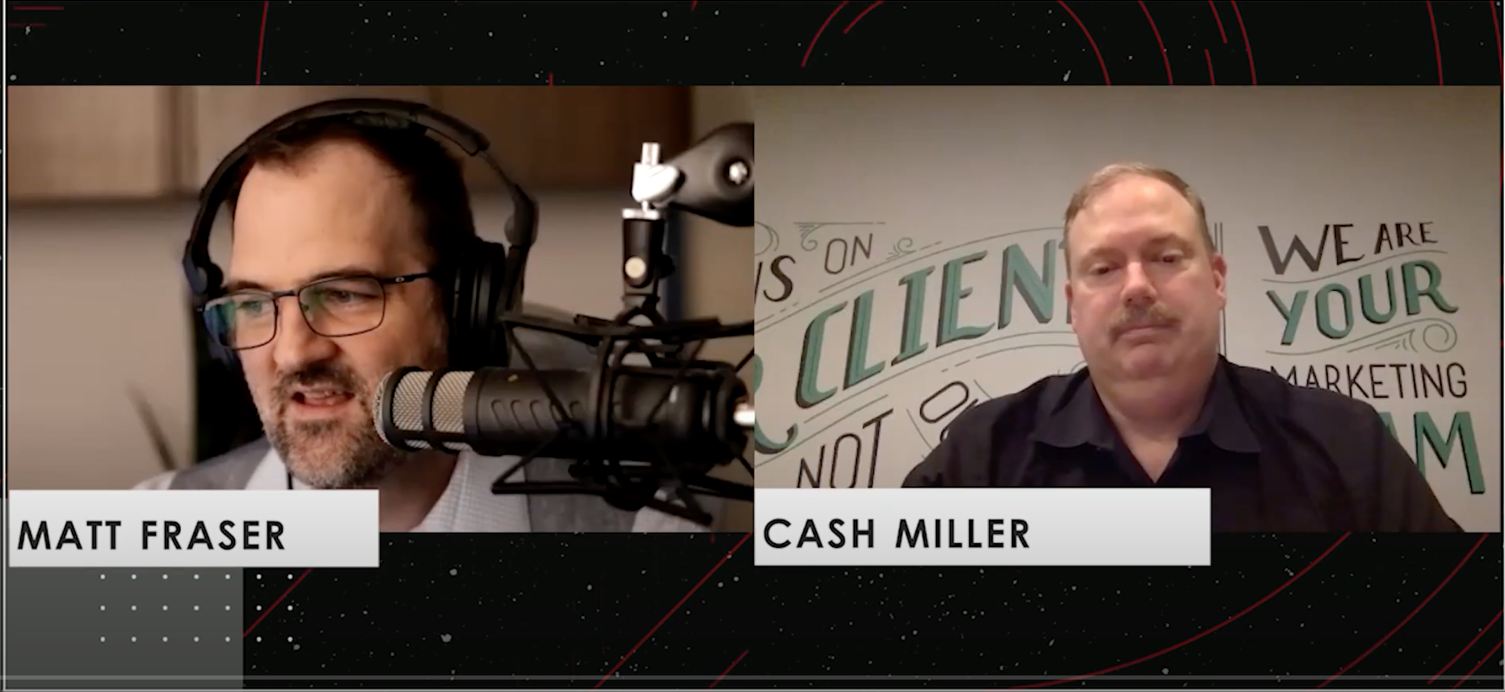 Cash Miller, CEO on the Podcast E-Coffee with Experts and Host Matt Fraser